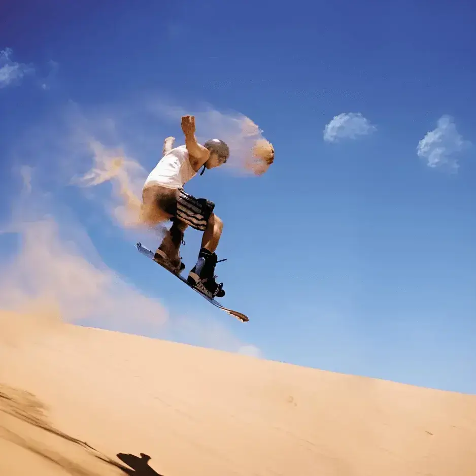 morning-sandboarding